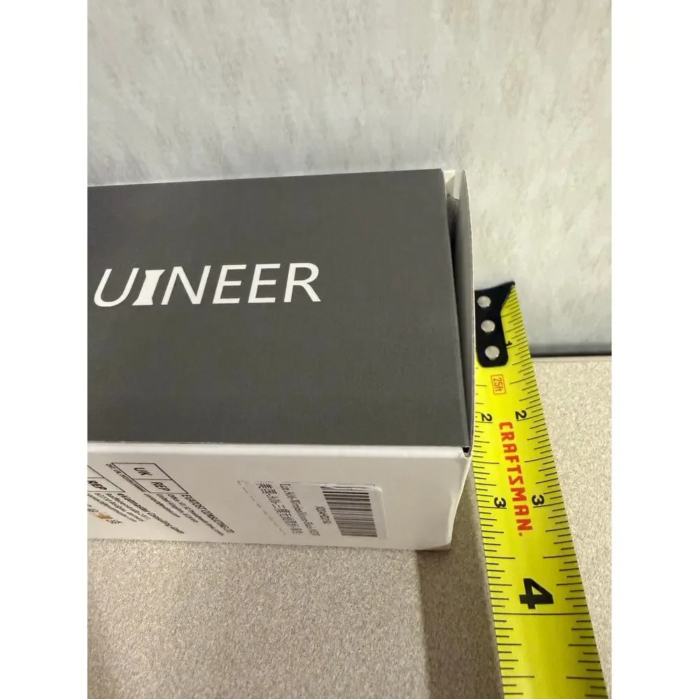 UINEER A06 Wireless Vertical Mouse Black Ergonomic 2.4G with USB Nano Receiver